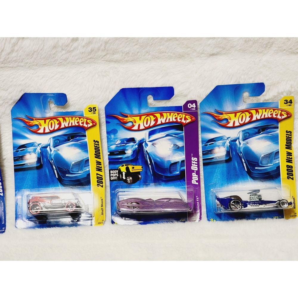 Hot Wheels Lot Of 22 Sealed Cars Mattel First Editions All Stars Pop Offs #9 - Picture 7 of 8
